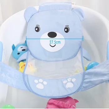 Bebek Bakımı Ayarlanabilir Bebek Duş Küvet Yenidoğan Bebek Banyo Net Çocuk Güvenliği Güvenlik Koltuk Desteği Yürümeye Başlayan Banyo beşik Yatak