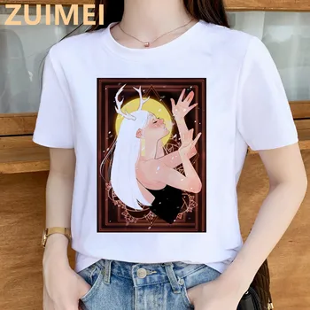 Kış Güneş Komik Mizah Baskı Harajuku Goth Üst Kadın T-shirt Casual bayanlar temel O-yaka Kısa Kollu T-Shirt Kız, damla Gemi