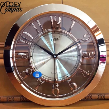 Lüks Büyük duvar saati Vintage Sessiz Japon Altın Shabby Chic Mutfak İzle duvar saati s Ev Dekorasyonu Reloj De Pared Retro Saat