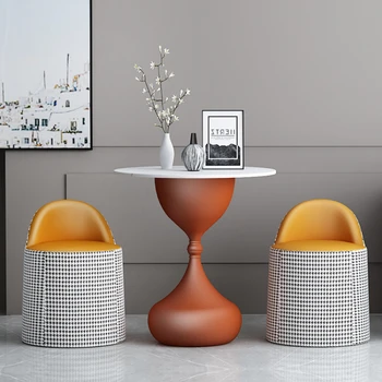 Sevimli Makyaj Tuvalet Arkalığı Modern Sandalye Minimalist Tek Ev Prefabrik Okuma Sandalye Oturma Odası Silla Ev Dekor SY50LC